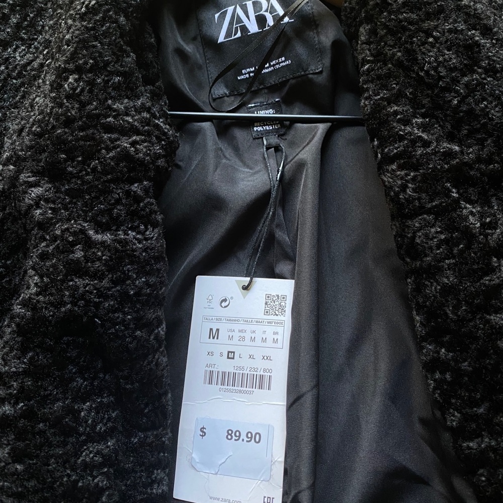 ZARA Black Coat!